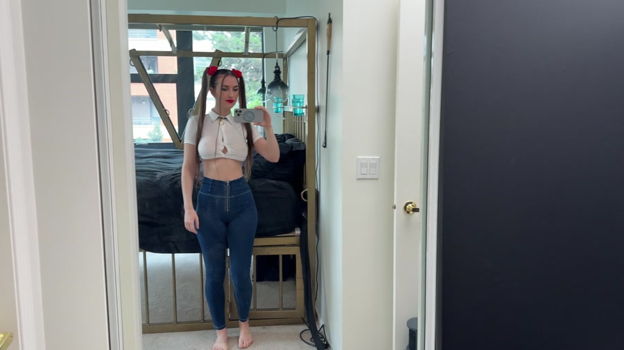Sheer Polo & Jeans