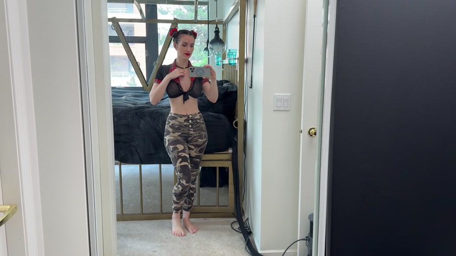 Mesh Tie Bra & Camo